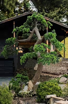 Kunstmatige ingemaakte pijnboom