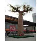 Kunstmatige Baobab boom klein blad
